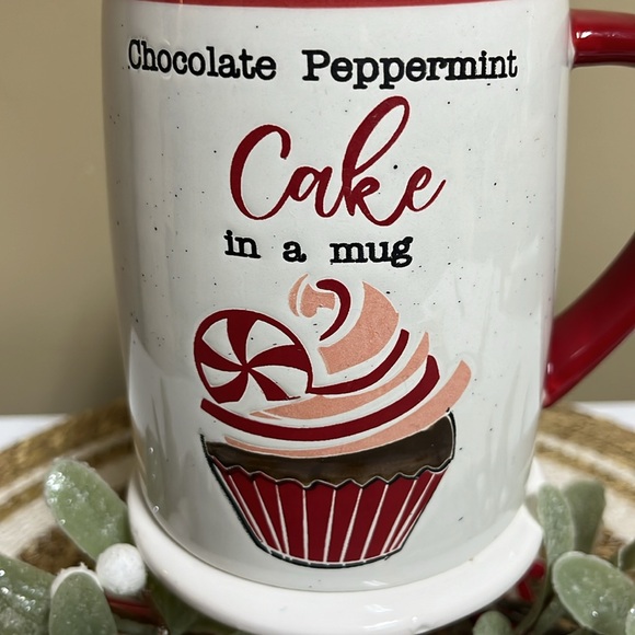 Chocolate Peppermint Cake In A Mug Cup - Picture 2 of 7
